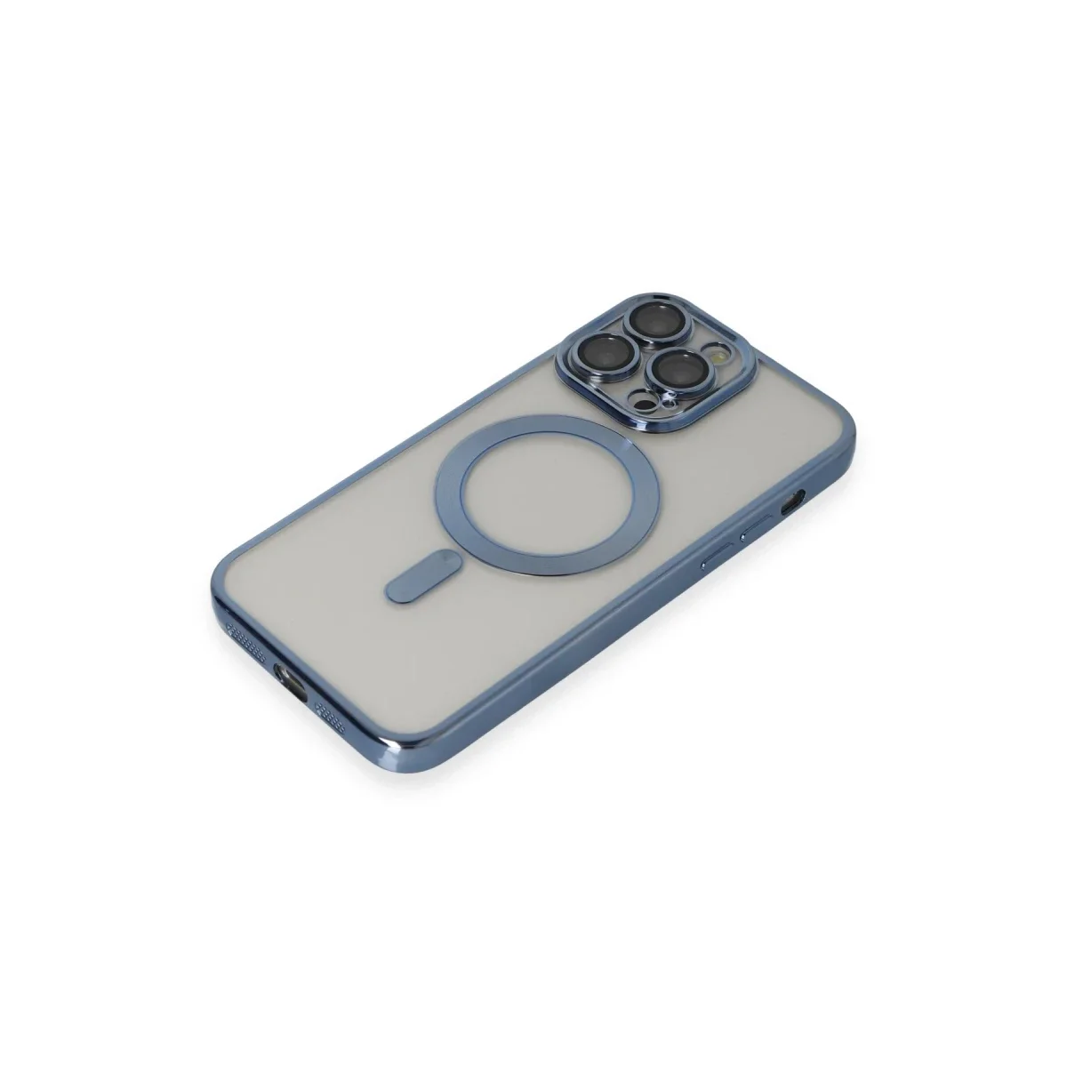 Apple iPhone 14 Pro Max Kılıf Kross Magneticsafe Kapak - Sierra Blue görsel 4