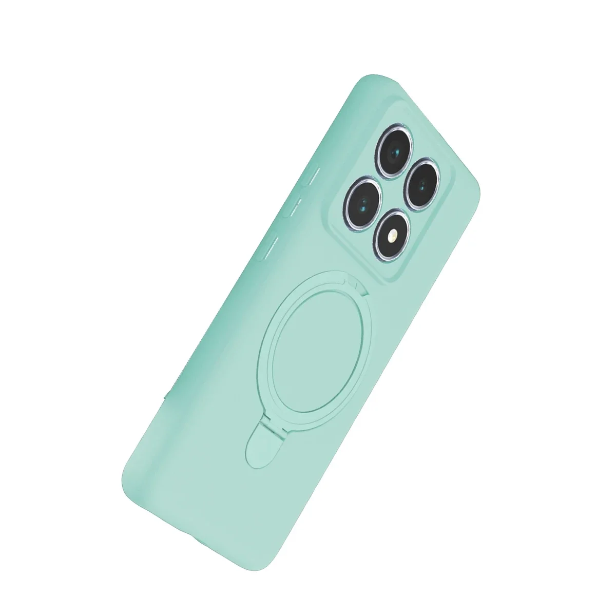 Xiaomi Mi 14T Pro Regal Magsafe Standlı Kapak - Su Yeşili görsel 3