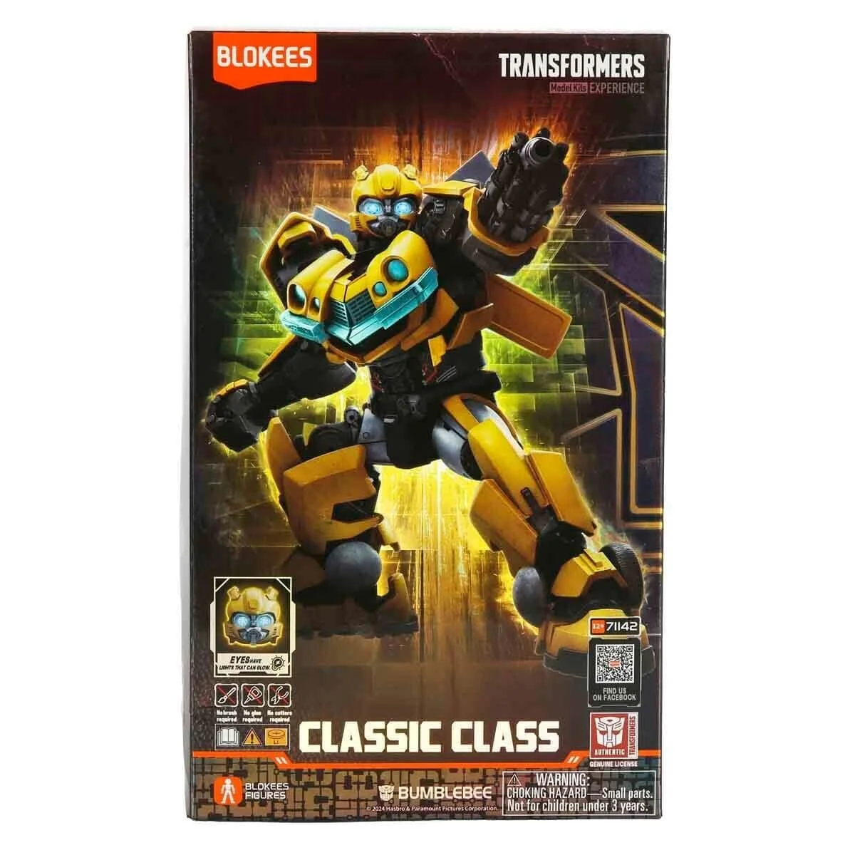 71142 Sun-blo-figür Transformers Classıc Class 02 Bumblebee Trns görsel 4