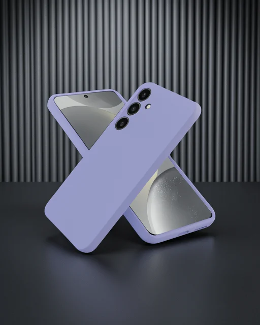 Samsung Galaxy A26 Kılıf First Silikon - Lila