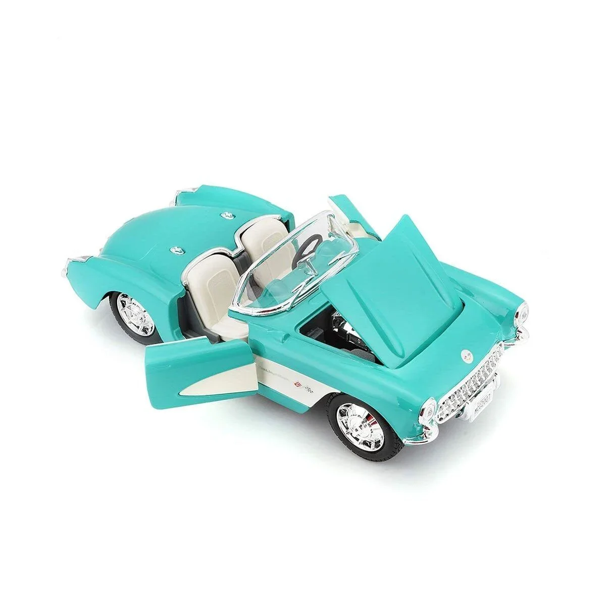 MAY 31275 1957 Chevrolet Corvette 1:24 -Necotoys görsel 3