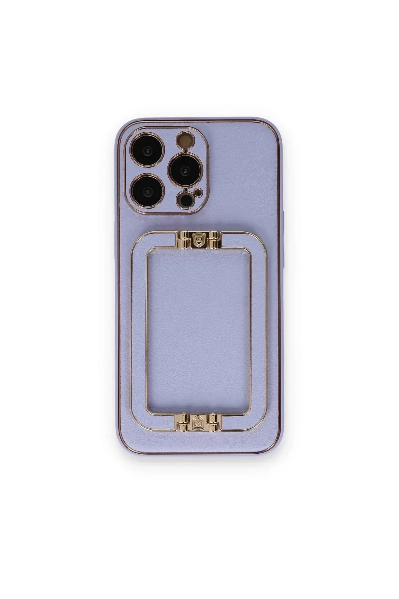 Apple iPhone 14 Pro Max Kılıf Coco Elit Kapak - Lila