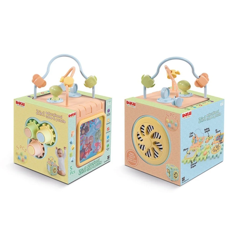 5192 2 In 1 Eğitici Kup Ve Puzzle