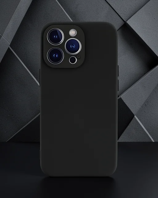 Apple İphone 13 Pro Kılıf First Silikon - Siyah
