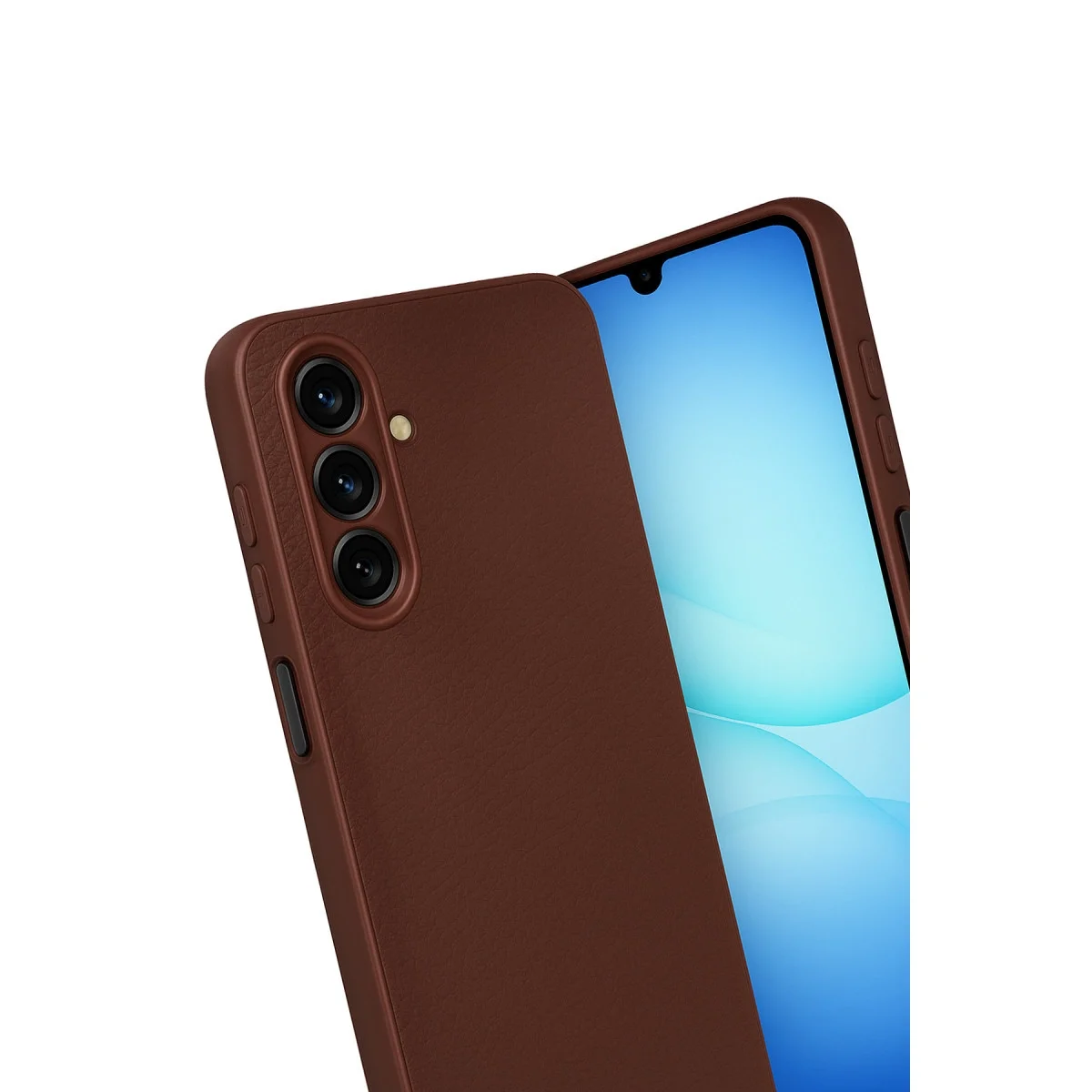 Samsung Galaxy A17 5g Thermax Silikon Kılıf - Bordo görsel 2