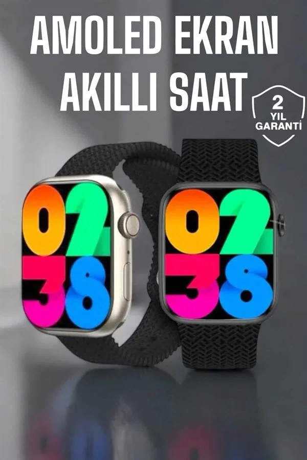 Yeni Nesil Akıllı Saat Arama Cevaplama GPS Takibi Adımsayar NFC Özelliği görsel 2