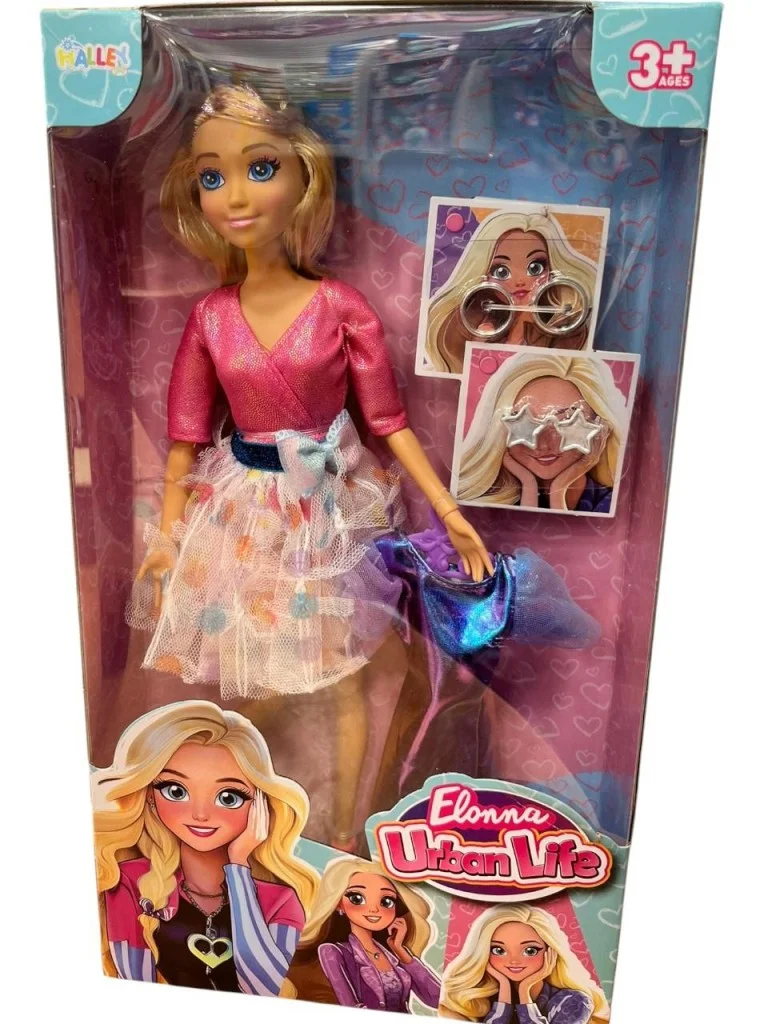 SH40814 11,5" Elonna Peri Kızı Oyuncak Bebek-zrv