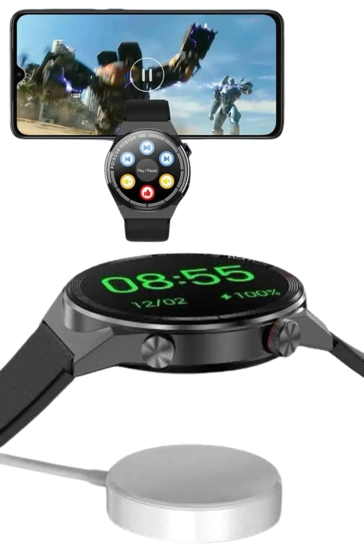 2025 Model Yeni Nesil GPS Uyumlu Uyku Takibi Ve Sağlık Takibi Spor Modları Yeni Nesil görsel 3
