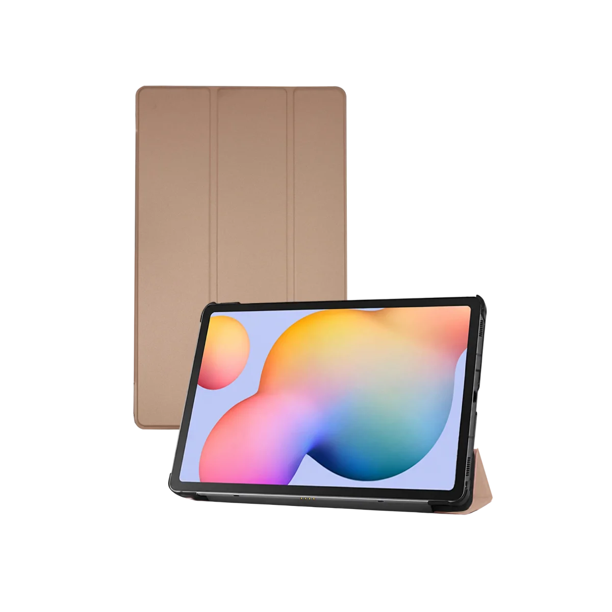 Lenovo M10 HD X505F Kılıf Tablet Smart Kılıf - Gold