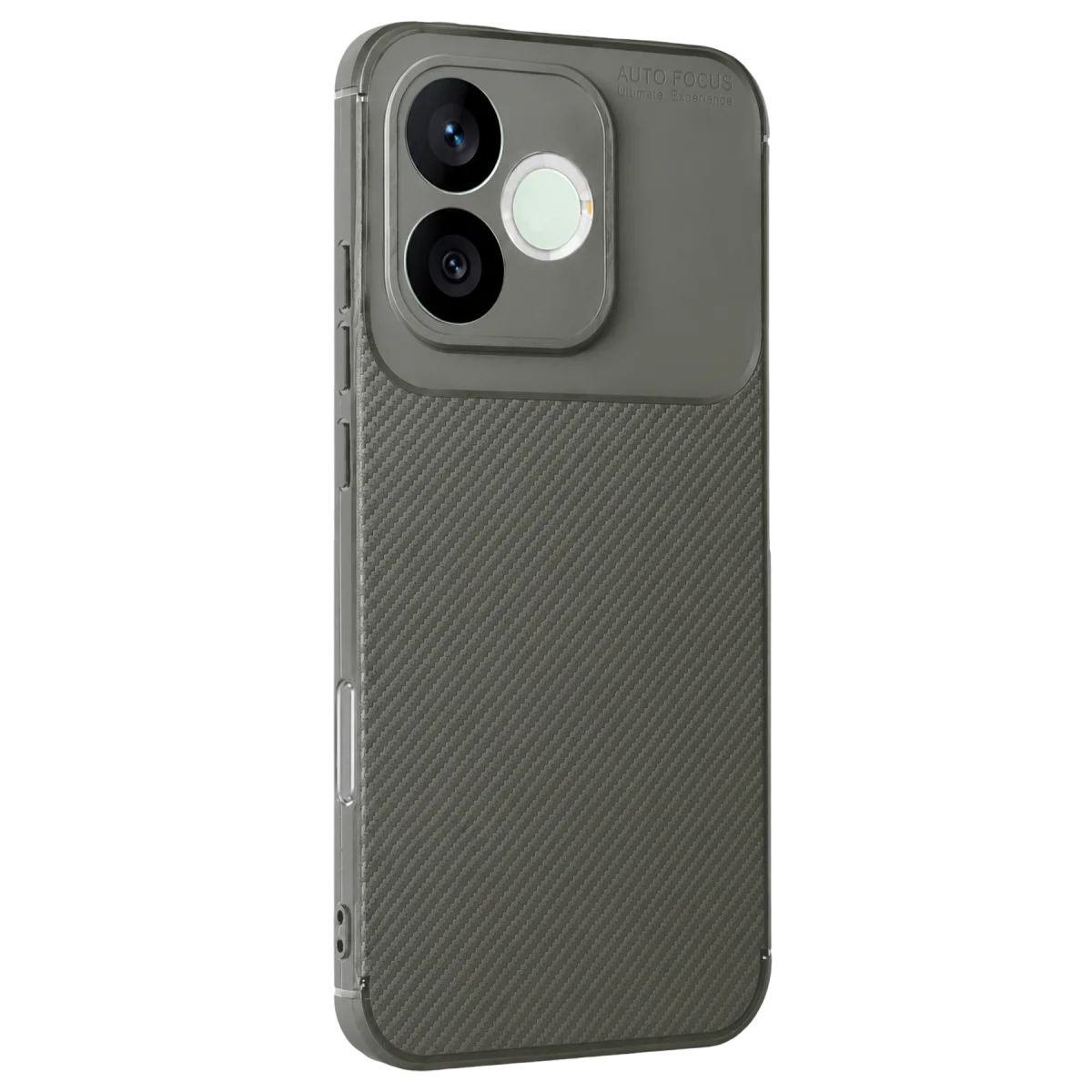 Huawei Honor 600 Lite Auto Focus Karbon Kapak - Gri
