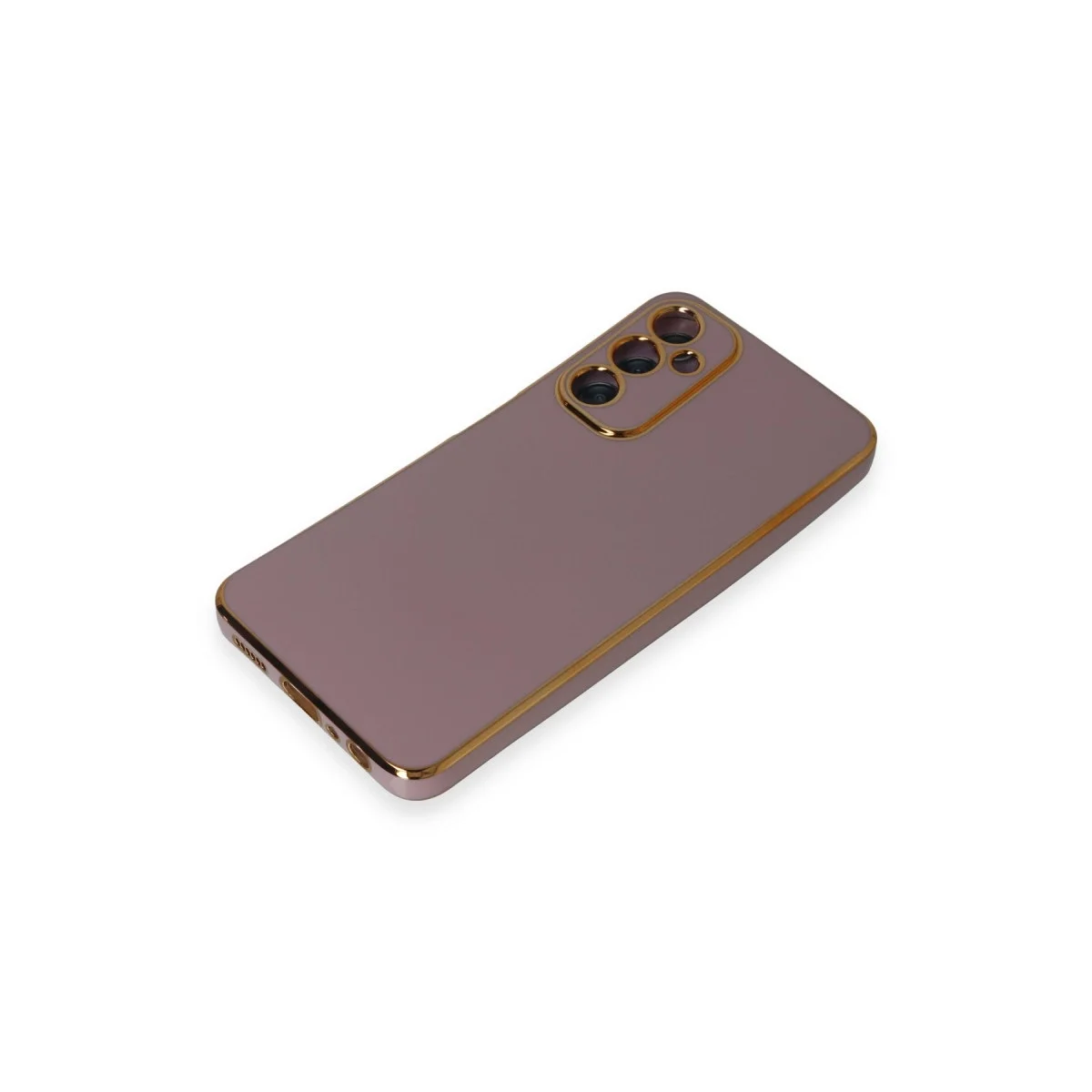 Samsung Galaxy A05s Kılıf Volet Silikon - Mor görsel 4