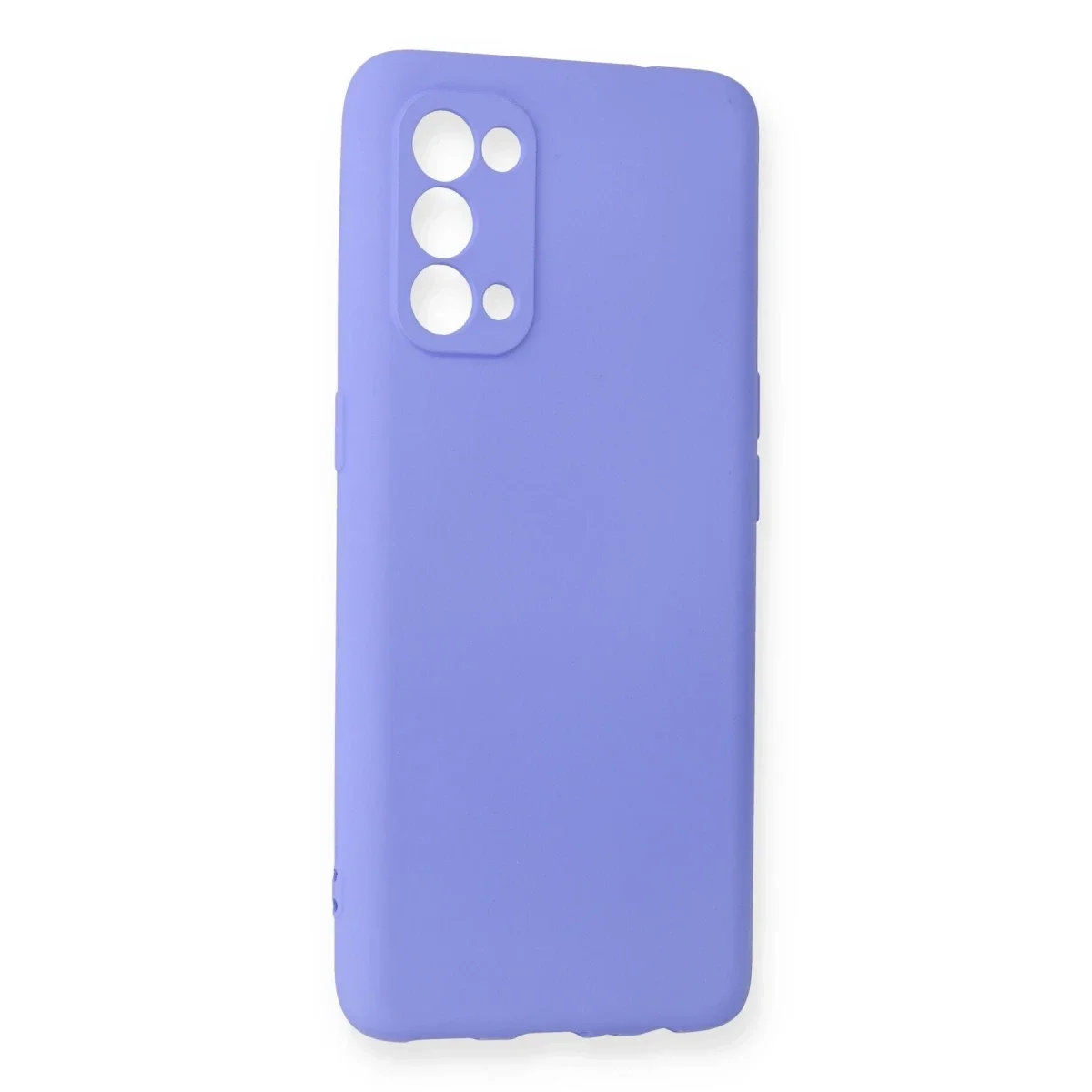Oppo Reno 5 Pro Kılıf First Silikon - Lila görsel 2