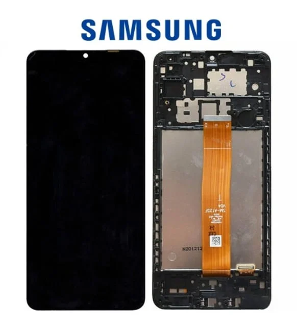 Samsung Galaxy A02 SM-A022 Çıtalı Lcd Ekran (Siyah görsel 2
