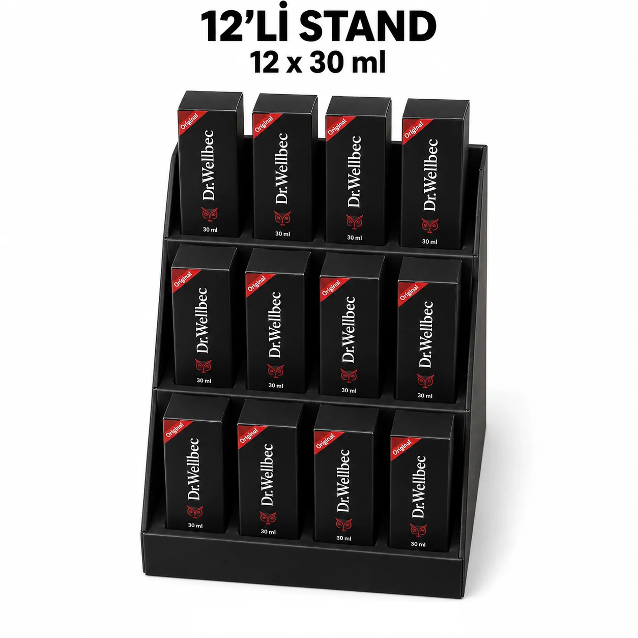 Dr. Wellbec Özel Anlar İçin Erkek Bakım Spreyi 30 ml 12'li Stand