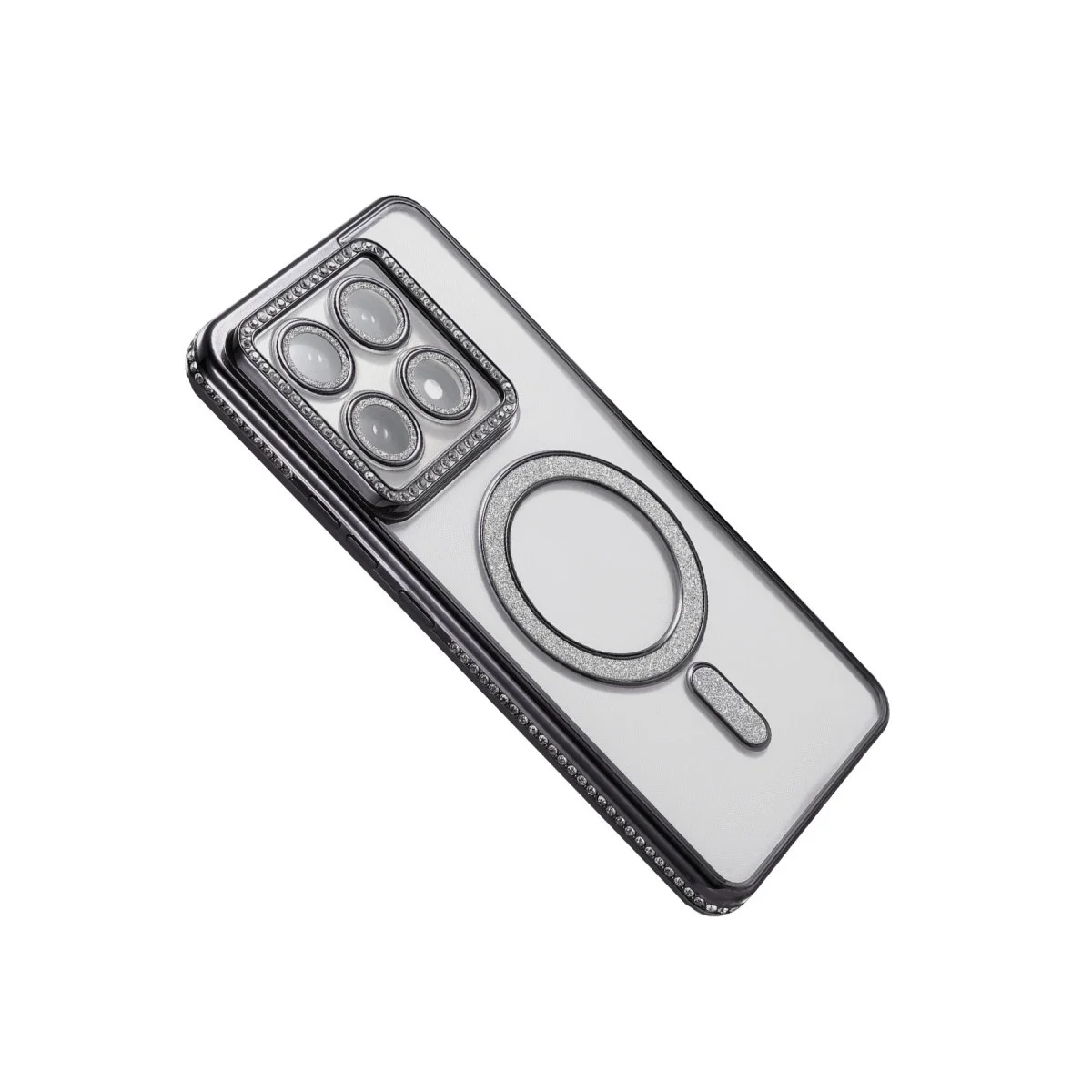 Xiao 14t Pro Joke Simli Magneticsafe Kılıf - Siyah görsel 4