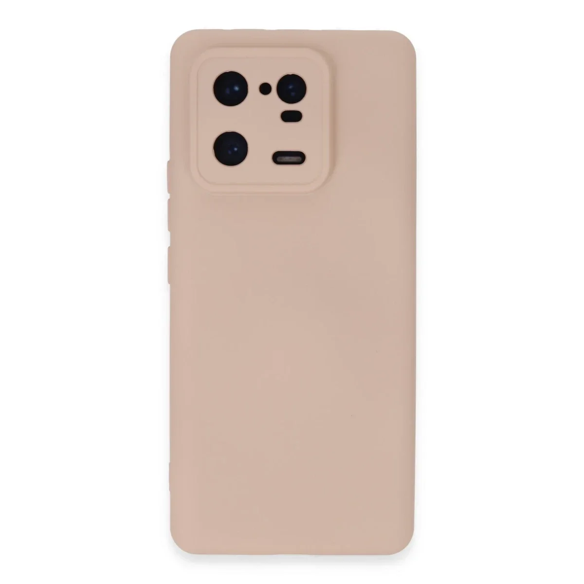 Xiaomi Mi 13 Pro Kılıf Nano içi Kadife Silikon - Pudra