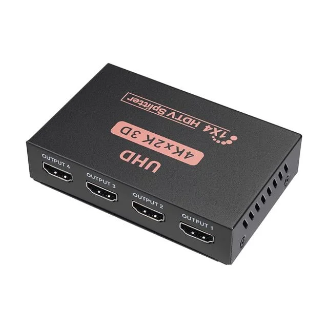 Hytech HY-LU4 4 Port 4Kx2K HD Splitter Dağıtıcı görsel 2