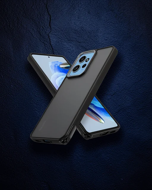 Xiaomi Redmi Note 12 4g Kılıf Elegant Kapak - Siyah