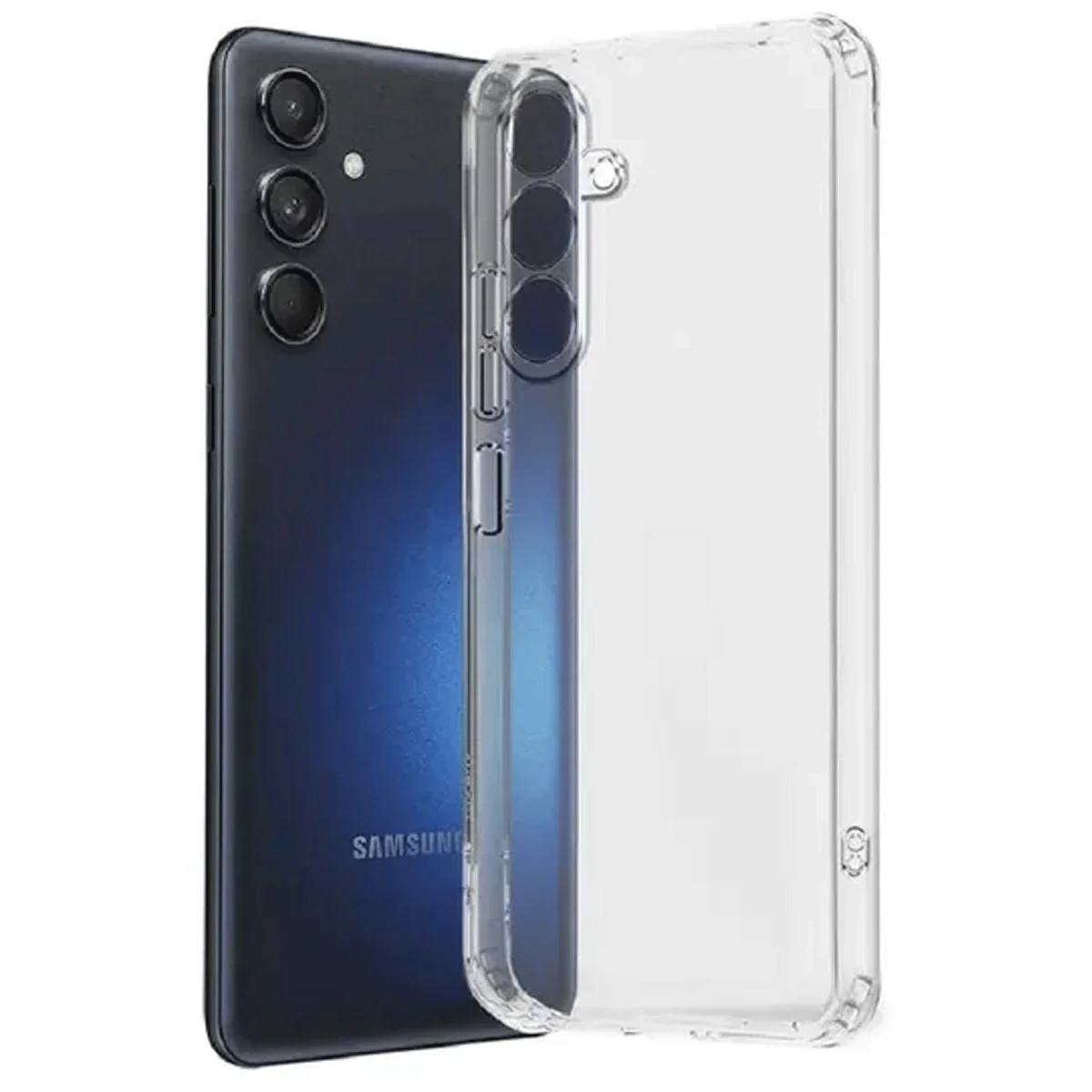 Samsung Galaxy A36 Kılıf Lüx Şeffaf Silikon görsel 3