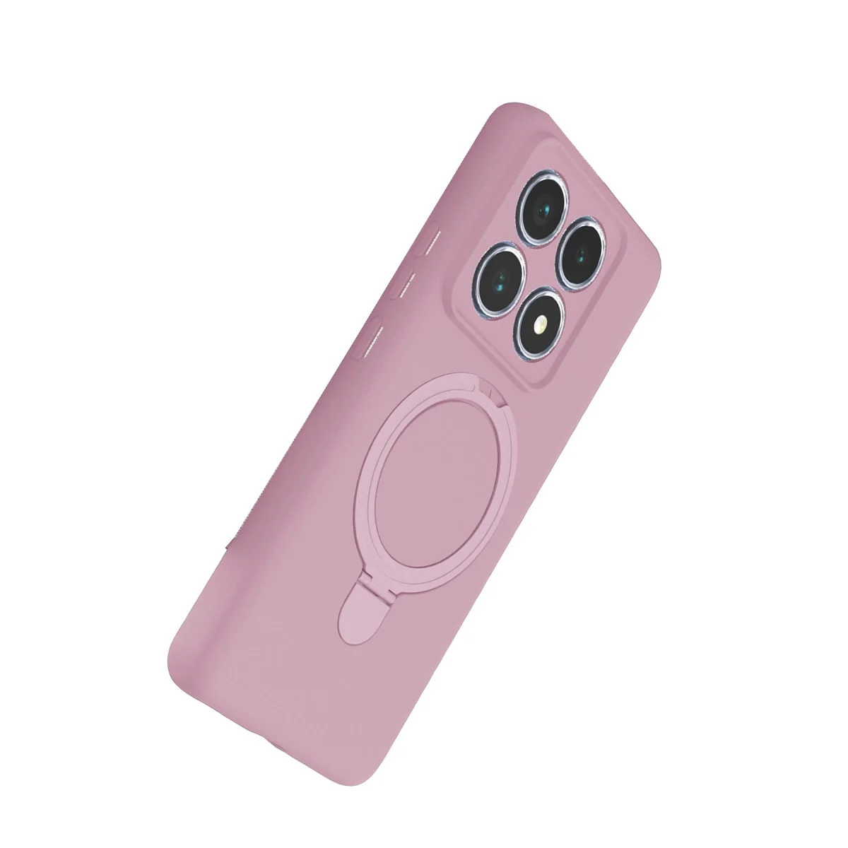 Xiao 14t Pro Regal Magsafe Standlı Kapak - Açık Pembe görsel 3