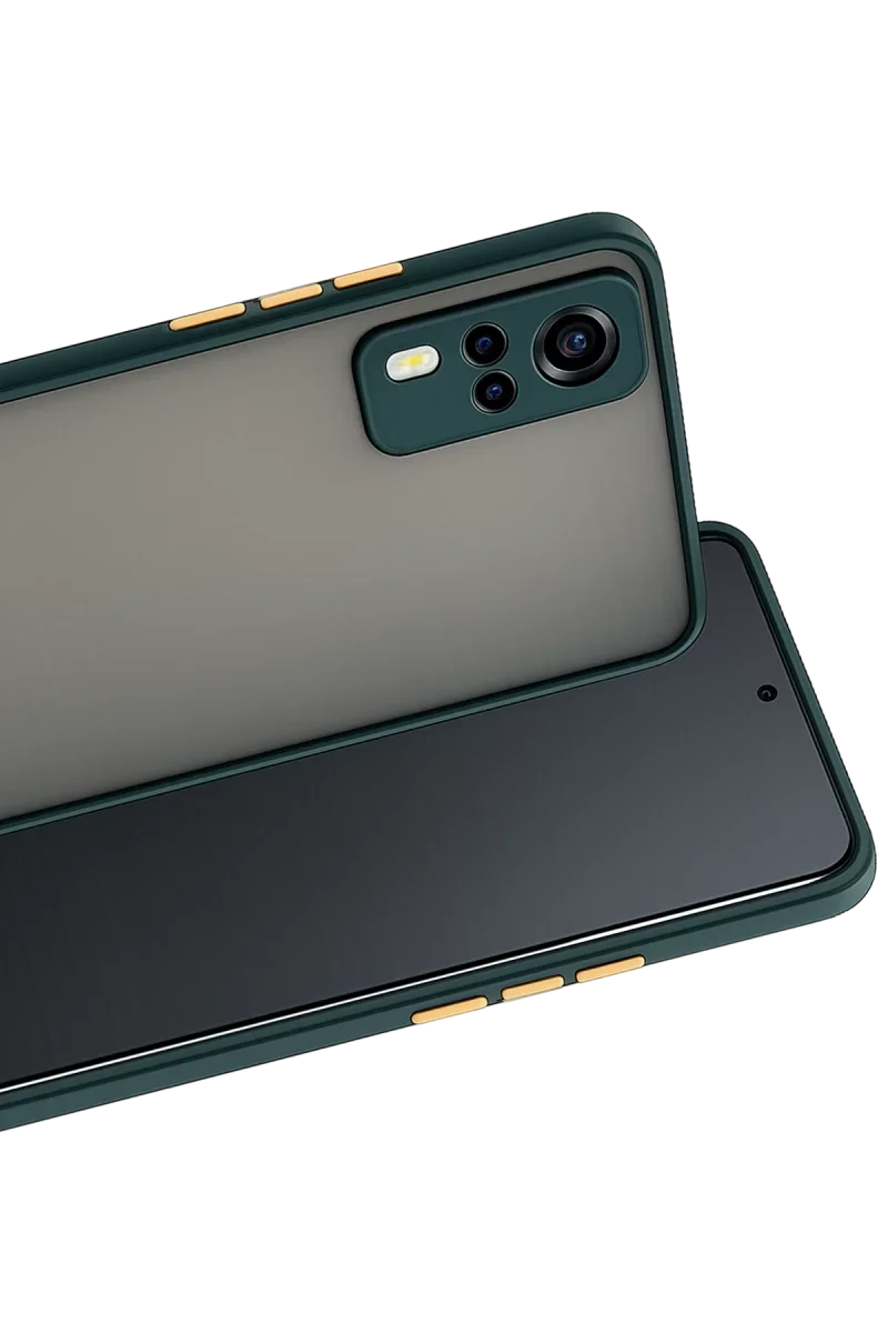 Vivo Y53S Kılıf Montreal Silikon Kapak - Yeşil görsel 2