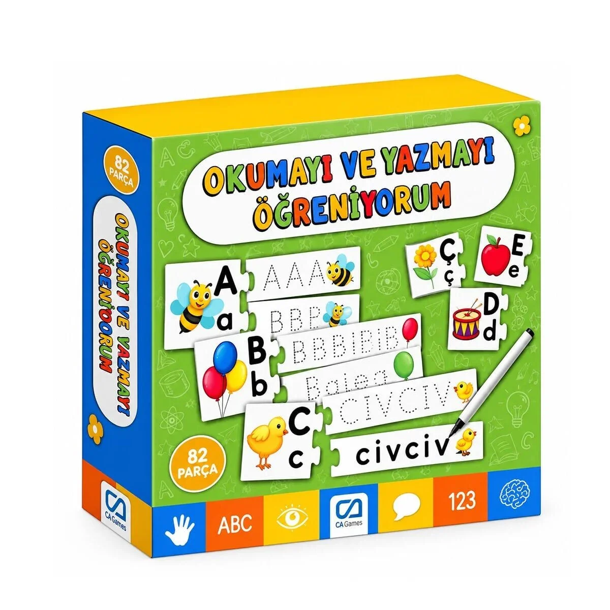 5127 Ca Games Okumayı Ve Yazmayı Öğreniyorum