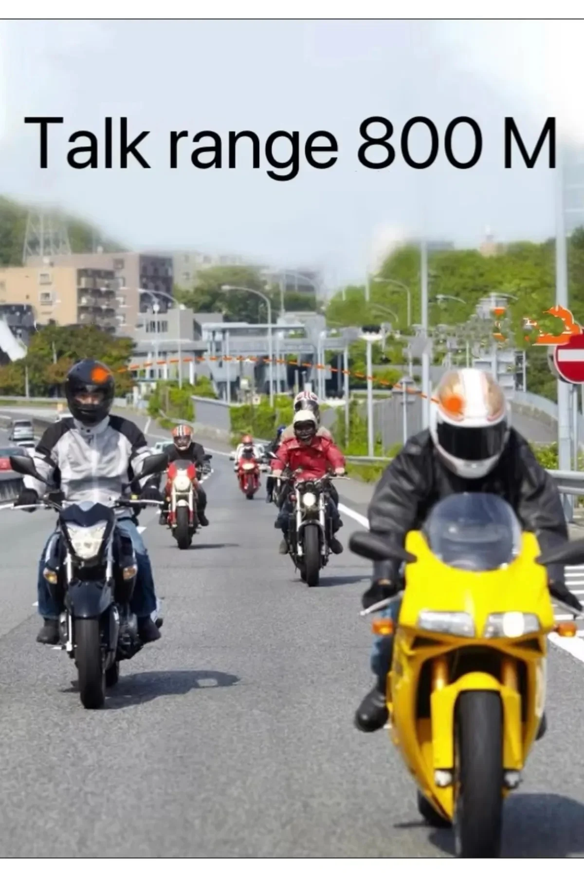 Bt62 Motosiklet Kask Kulaklığı Bluetooth Intercom 2 Intercom Bağlantılı görsel 2