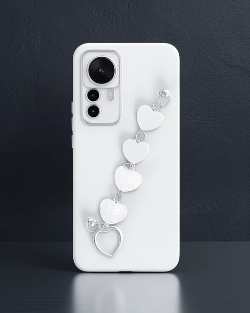 Xiaomi Mi 12t Pro Kılıf Esila Silikon - Beyaz