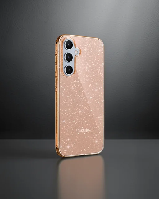 Samsung Galaxy A25 5g Kılıf Glow Kapak - Turuncu