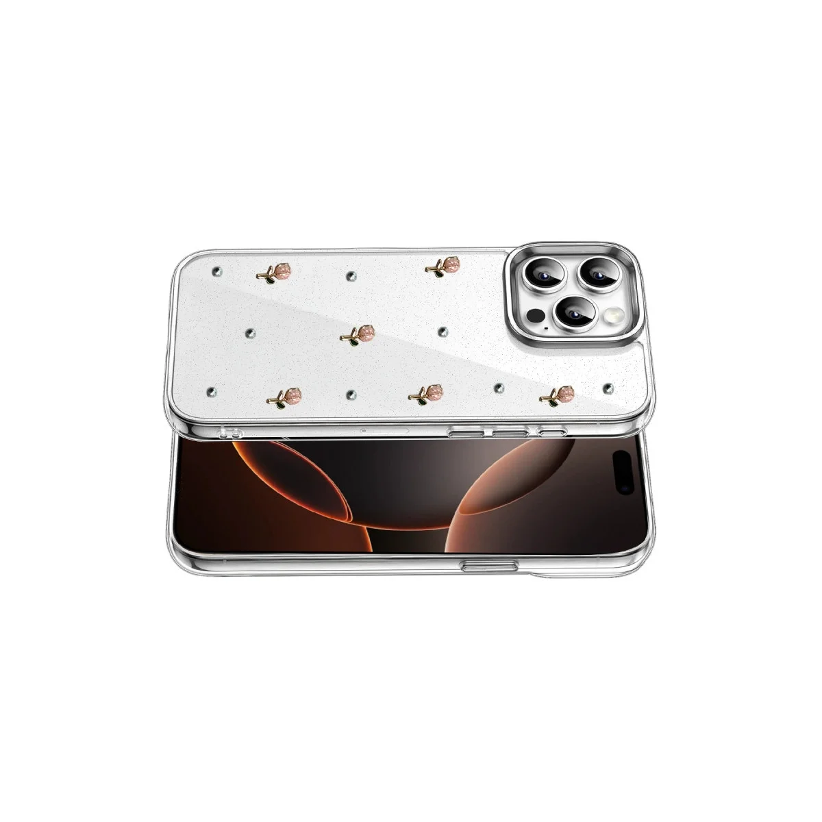Apple İphone 14 Pro Max Fiyonk Desenli Kapak - Desen 6 görsel 3