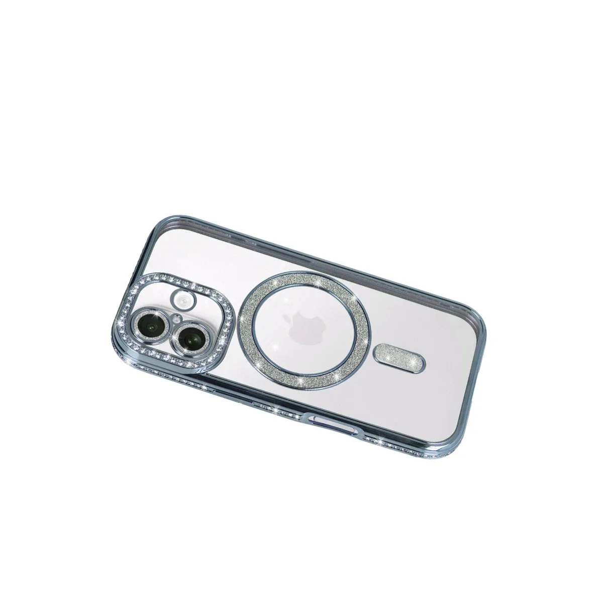 Apple iPhone 17 Joke Simli Magneticsafe Kılıf - Mavi görsel 3