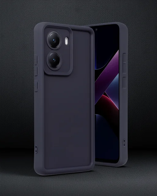 Xiaomi Poco X7 Pro Viera Silikon - Siyah