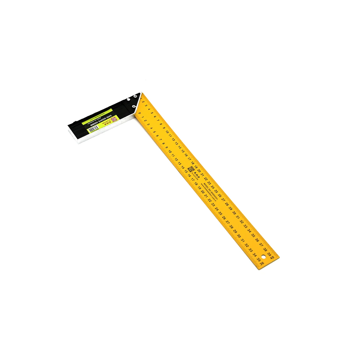 40 cm Metal Masa Gönyesi - Sarı görsel 2