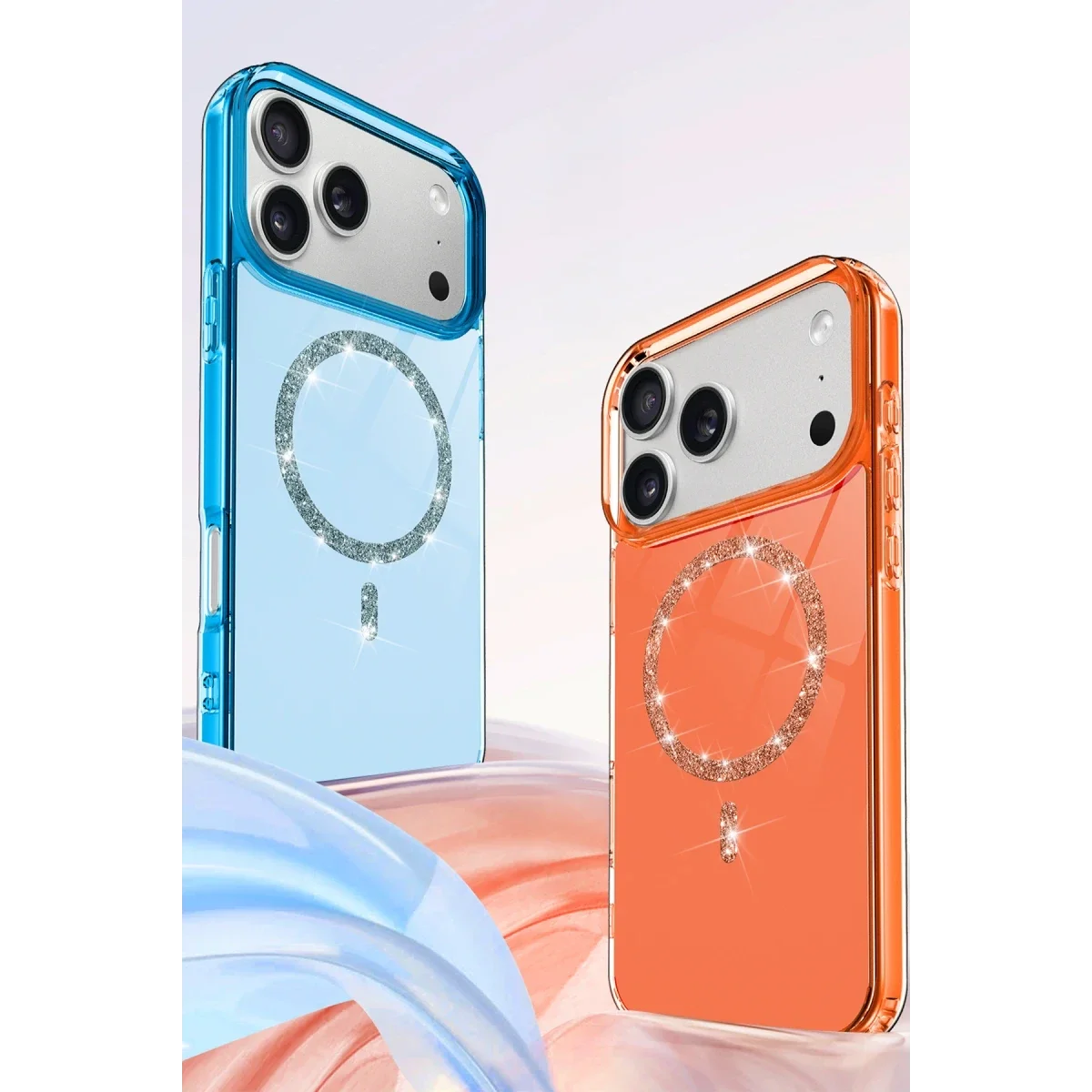 Apple iPhone 17 Pro Live Diamond Magsafe Kapak - Siyah görsel 5