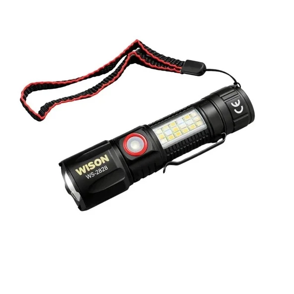 WS-2828 1000 Lümen Mıknatıslı USB Şarjlı El Feneri
