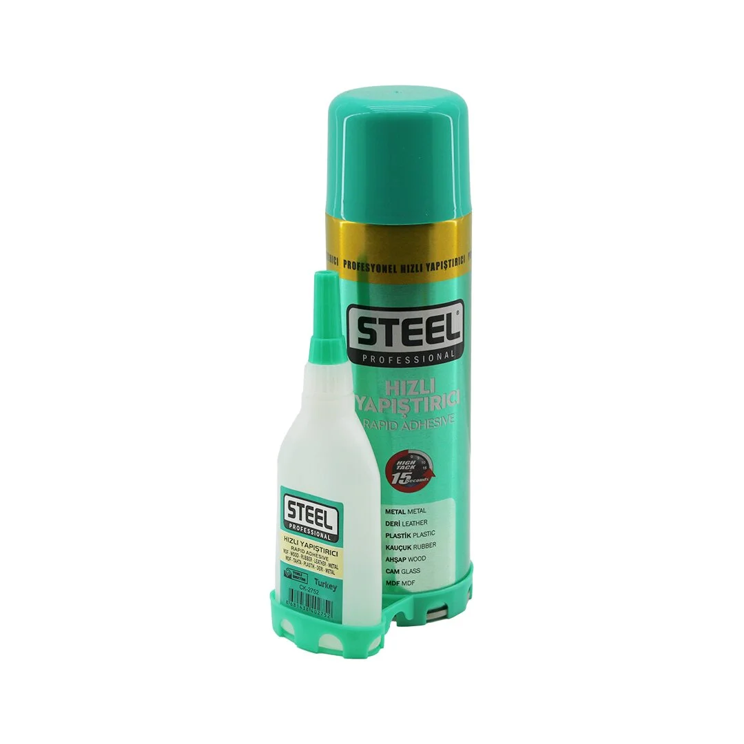 Steel CK-2769 500ML+ 100GR Hızlı Yapıştırıcı