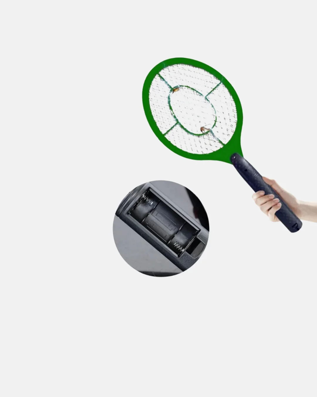 Pil ile Çalışan Elektronik Sinek Öldürücü – Çocuk ve Evcil Hayvan Dostu Tasarım görsel 3