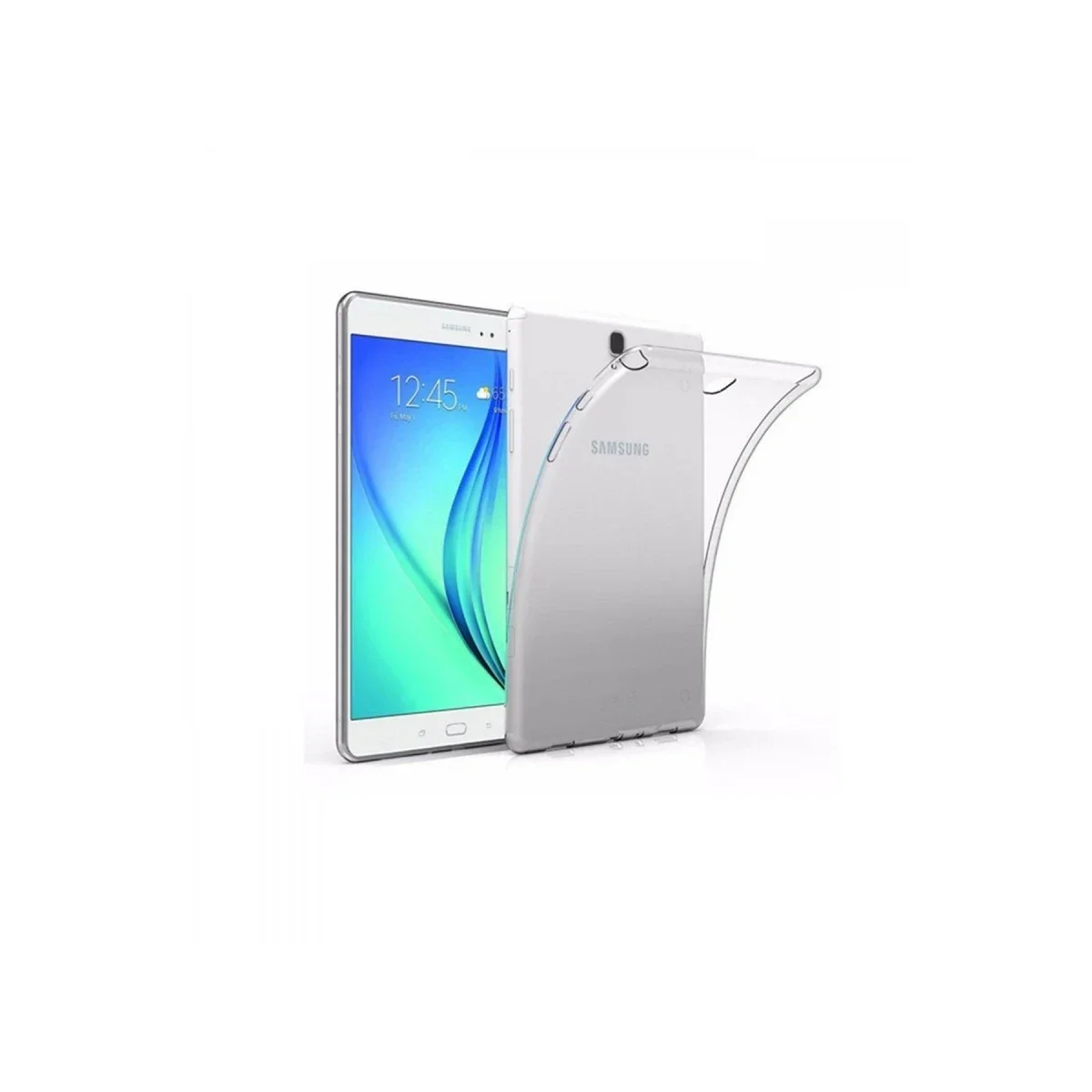 Samsung Galaxy T560 Tab E 9.7 Kılıf Tablet Şeffaf Silikon