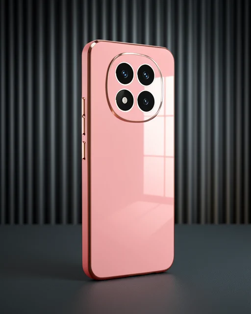 Xiaomi Redmi Note 14 Pro 4g Kılıf Volet Silikon - Pembe