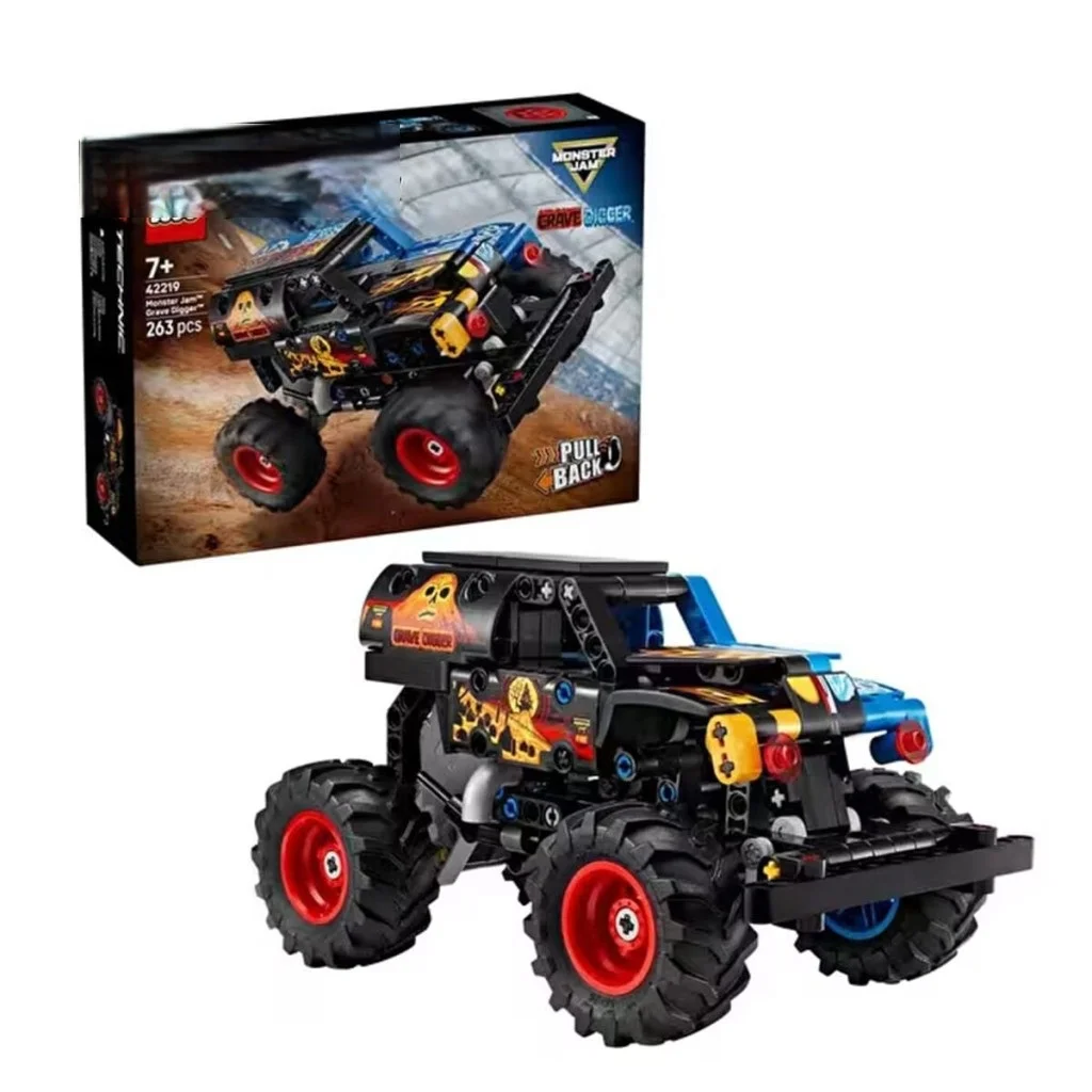 42219 Technic Jam Grave Digger 263 parça +7 yaş görsel 4