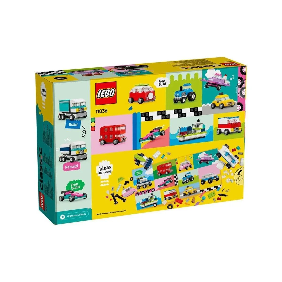 11036 Lego Classic Yaratıcı Araçlar 900 parça +5 yaş görsel 3