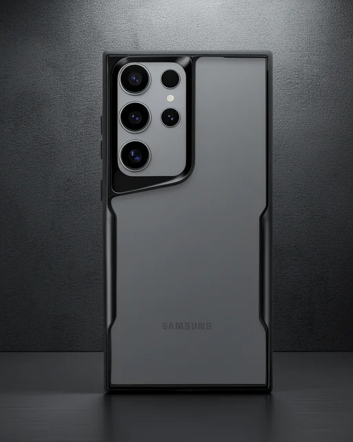 Samsung Galaxy S25 Ultra Kılıf Boyi Silikon Kapak - Siyah