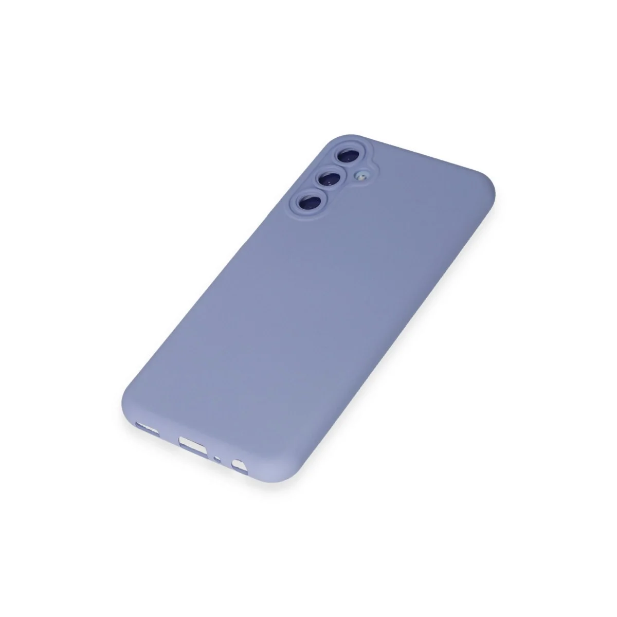 Samsung Galaxy M14 5g Kılıf Nano İçi Kadife Silikon - Lila görsel 4