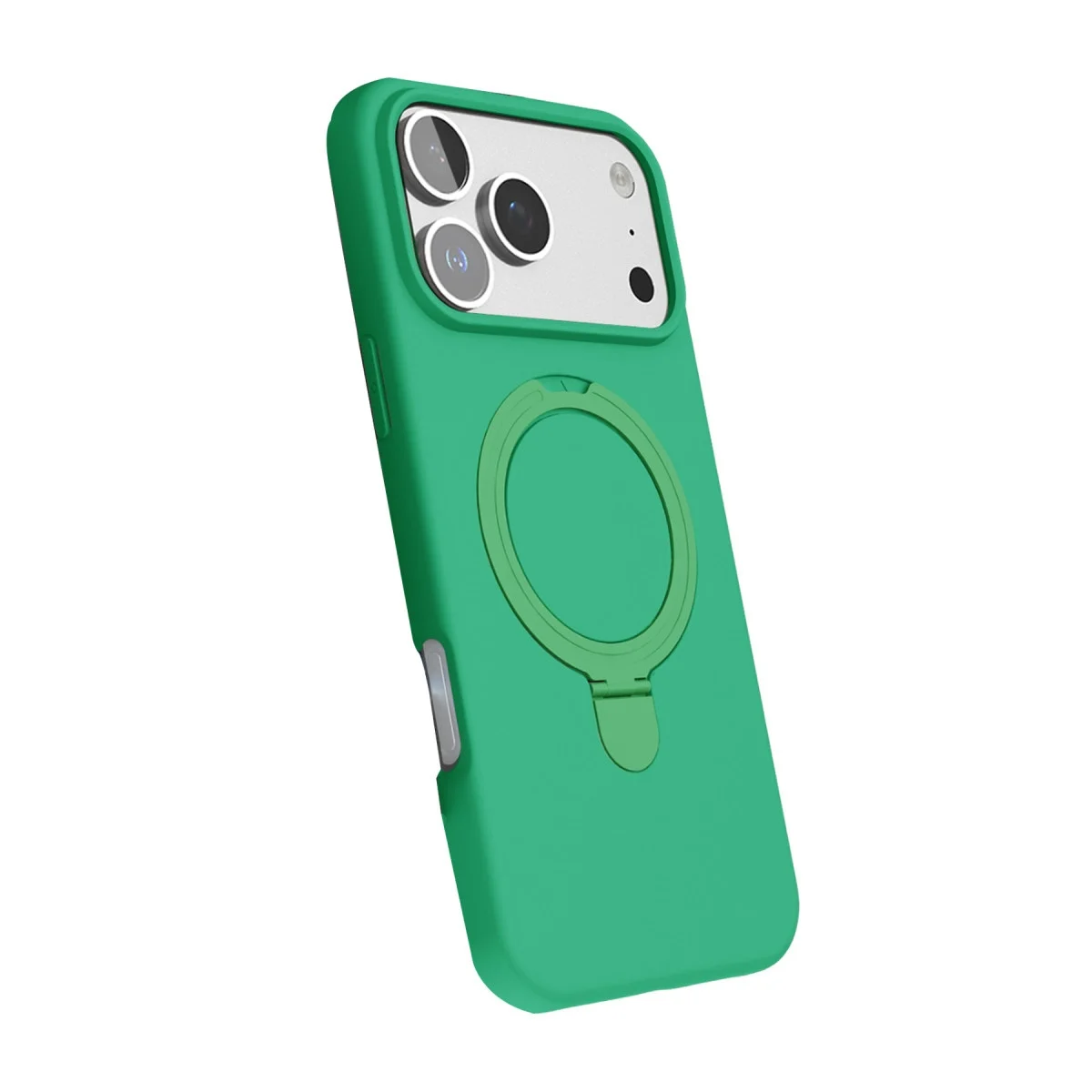 Apple İphone 17 Pro Max Regal Magsafe Standlı Kapak - Yeşil görsel 3
