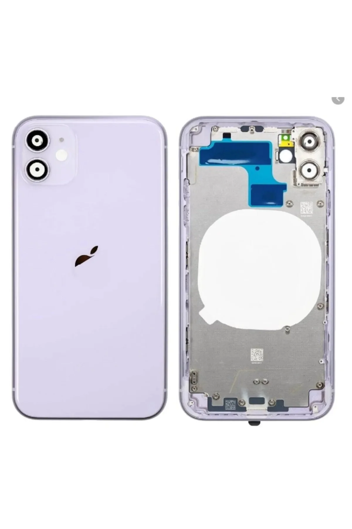 Iphone 11 Boş Kasa + Kapak Mor görsel 2