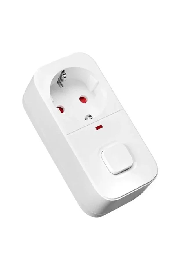 vothoon Isıya Duyarlı Devre ve Akım Korumalı Duvar Tekli Anahtarlı Priz Fiş 16a/250v 750 görsel 2