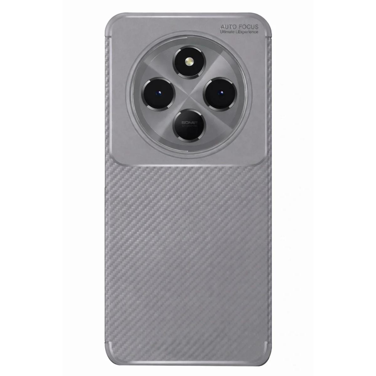 Xiao Red 14c Kılıf Auto Focus Karbon Kapak - Gri
