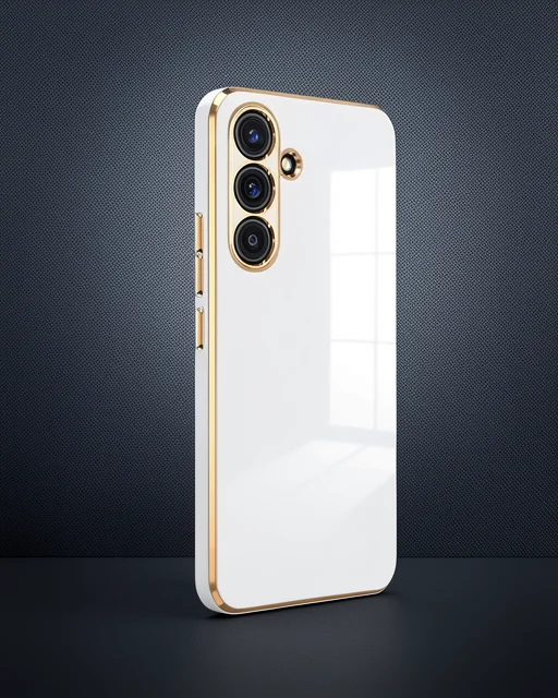 Samsung Galaxy M34 5g Kılıf Volet Silikon - Beyaz