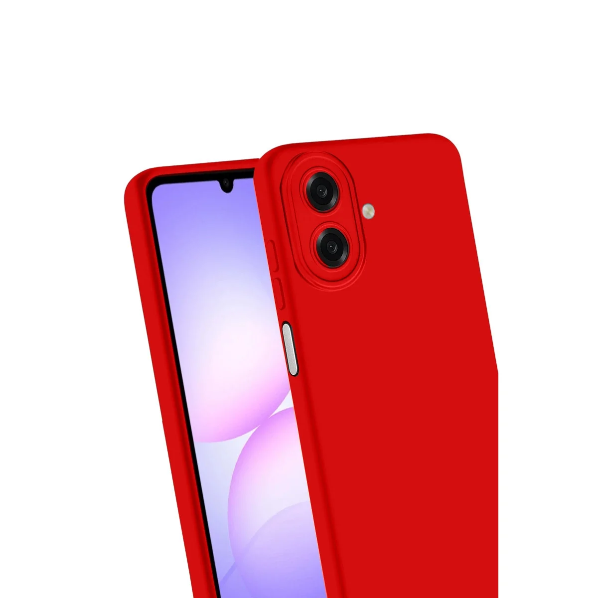 Samsung Galaxy A07 4g First Silikon - Kırmızı görsel 3
