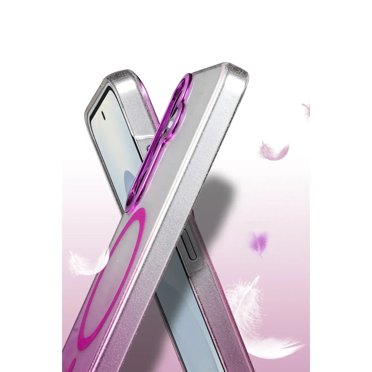 Samsung Galaxy S25 Glossy Magsafe Kapak - Siyah görsel 3